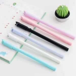 67444c8aa9adac88691a5065c738a14c 6 in 1 Cute Cat Gel Pen