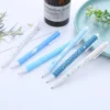 Set Of 6 Cute Blue Rain Droplet Gel Pen