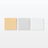Set Of 3 MUJI Style Full Adhesive Sticky Notes