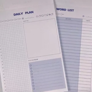 Simple A5 Daily and Weekly Planner