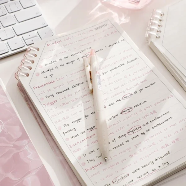 A5 Slant Flip Notebook